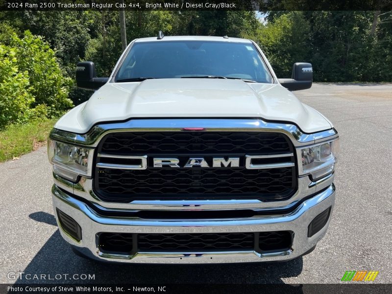 Bright White / Diesel Gray/Black 2024 Ram 2500 Tradesman Regular Cab 4x4