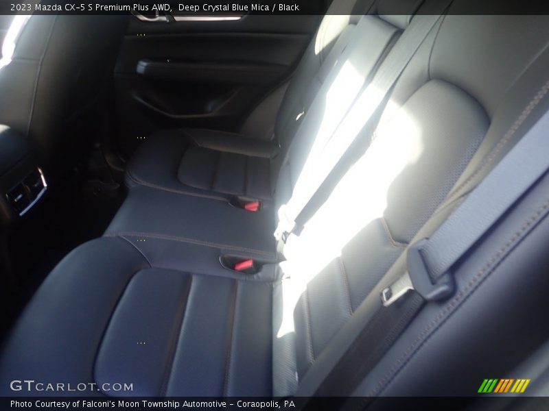 Deep Crystal Blue Mica / Black 2023 Mazda CX-5 S Premium Plus AWD