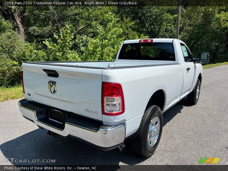 Bright White / Diesel Gray/Black 2024 Ram 2500 Tradesman Regular Cab 4x4