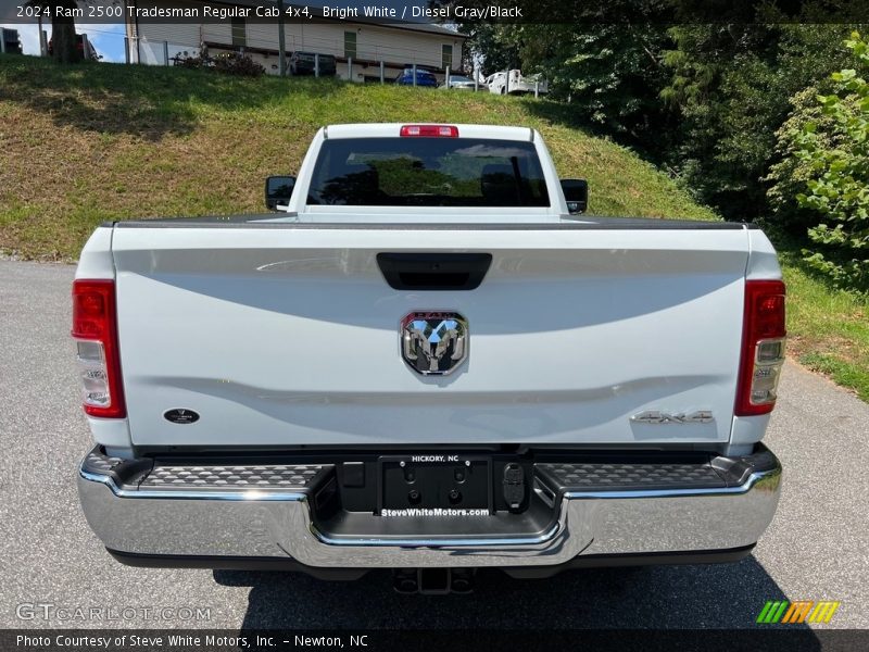 Bright White / Diesel Gray/Black 2024 Ram 2500 Tradesman Regular Cab 4x4