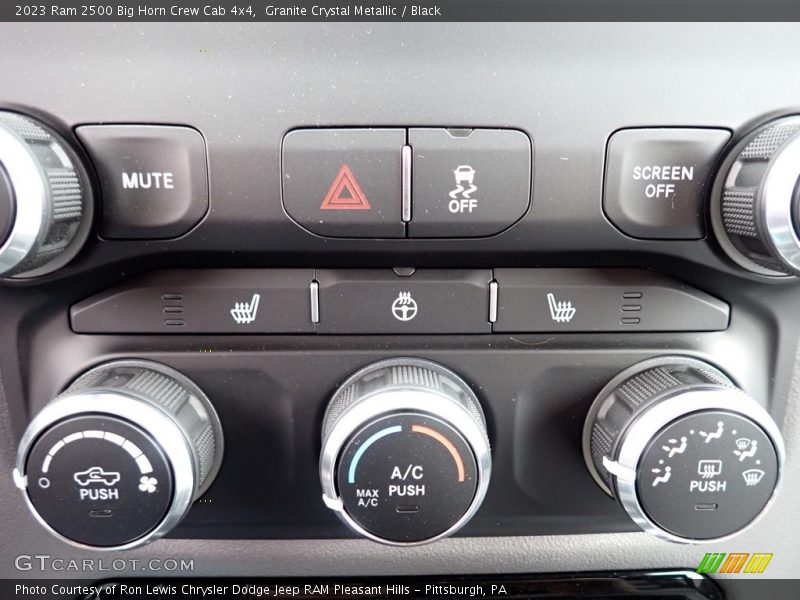 Granite Crystal Metallic / Black 2023 Ram 2500 Big Horn Crew Cab 4x4