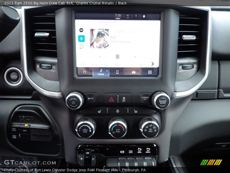 Granite Crystal Metallic / Black 2023 Ram 2500 Big Horn Crew Cab 4x4