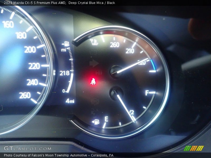 Deep Crystal Blue Mica / Black 2023 Mazda CX-5 S Premium Plus AWD