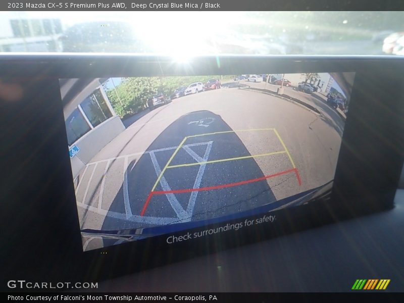 Deep Crystal Blue Mica / Black 2023 Mazda CX-5 S Premium Plus AWD