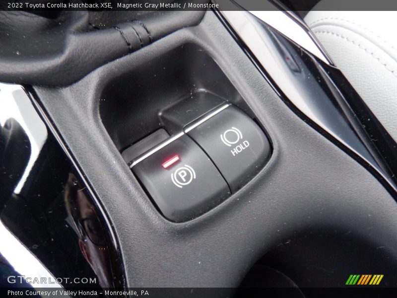 Controls of 2022 Corolla Hatchback XSE