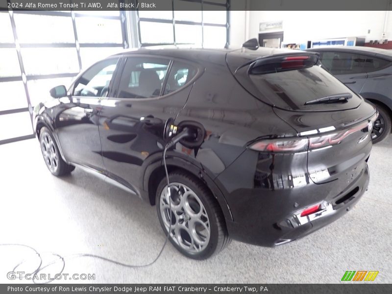Alfa Black / Black 2024 Alfa Romeo Tonale Ti AWD