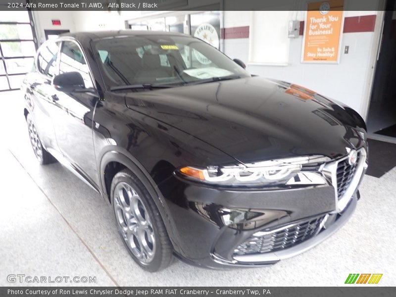Alfa Black / Black 2024 Alfa Romeo Tonale Ti AWD