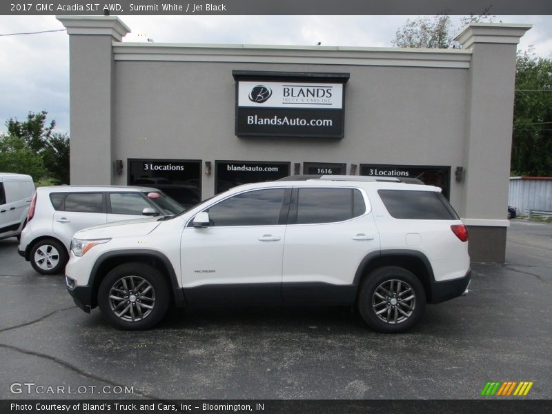 Summit White / Jet Black 2017 GMC Acadia SLT AWD