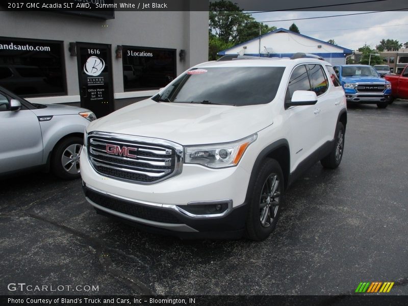 Summit White / Jet Black 2017 GMC Acadia SLT AWD