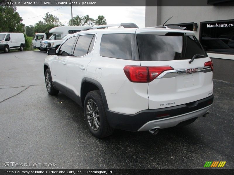 Summit White / Jet Black 2017 GMC Acadia SLT AWD