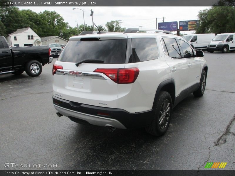 Summit White / Jet Black 2017 GMC Acadia SLT AWD