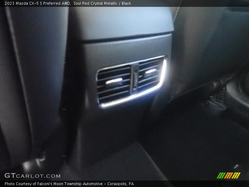 Soul Red Crystal Metallic / Black 2023 Mazda CX-5 S Preferred AWD
