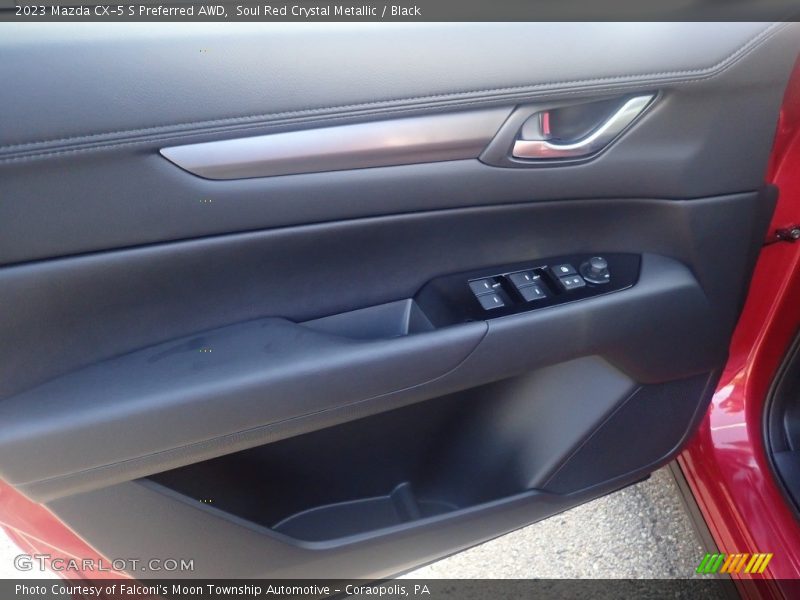 Soul Red Crystal Metallic / Black 2023 Mazda CX-5 S Preferred AWD