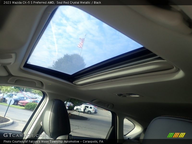 Soul Red Crystal Metallic / Black 2023 Mazda CX-5 S Preferred AWD
