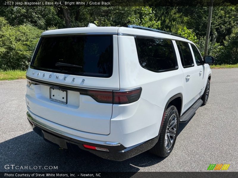 Bright White / Global Black 2023 Jeep Wagoneer L Base 4x4