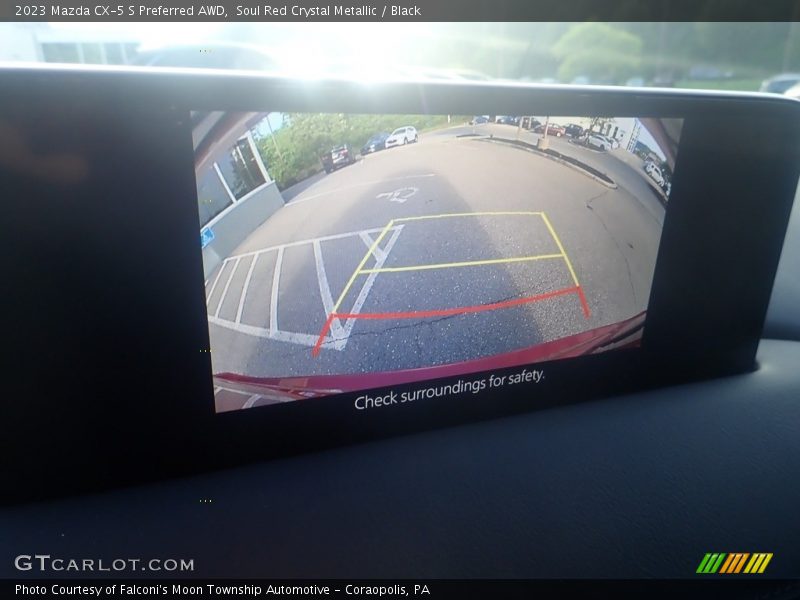 Soul Red Crystal Metallic / Black 2023 Mazda CX-5 S Preferred AWD