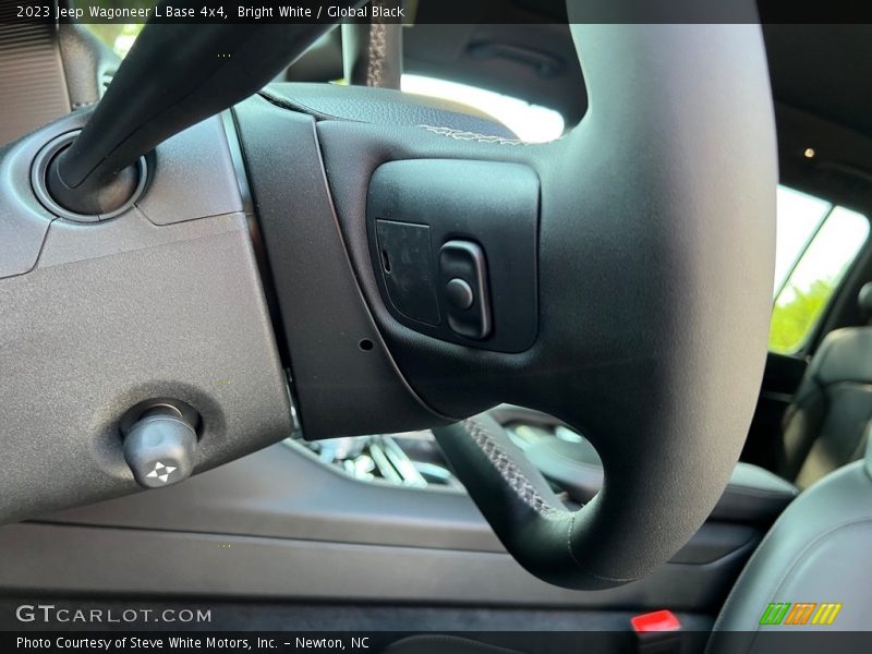 Bright White / Global Black 2023 Jeep Wagoneer L Base 4x4
