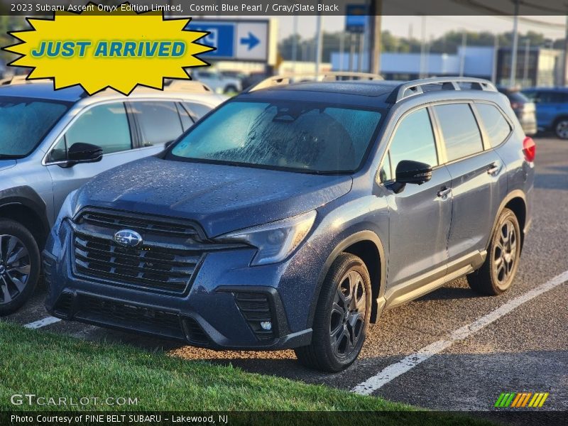 Cosmic Blue Pearl / Gray/Slate Black 2023 Subaru Ascent Onyx Edition Limited