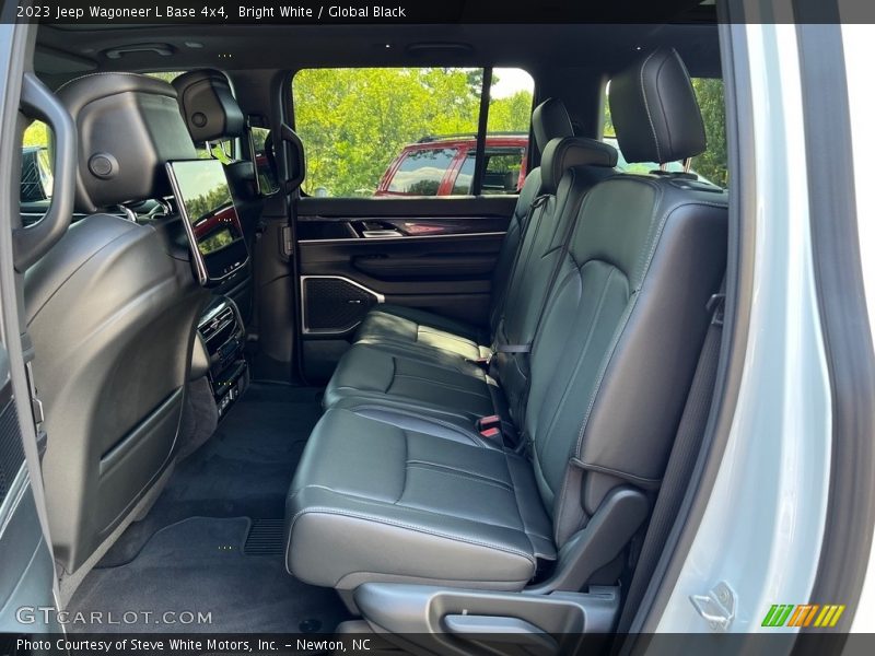 Bright White / Global Black 2023 Jeep Wagoneer L Base 4x4