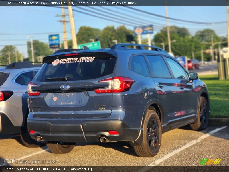 Cosmic Blue Pearl / Gray/Slate Black 2023 Subaru Ascent Onyx Edition Limited