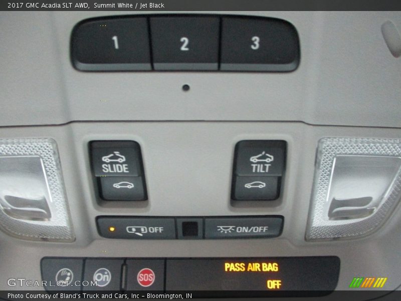Summit White / Jet Black 2017 GMC Acadia SLT AWD