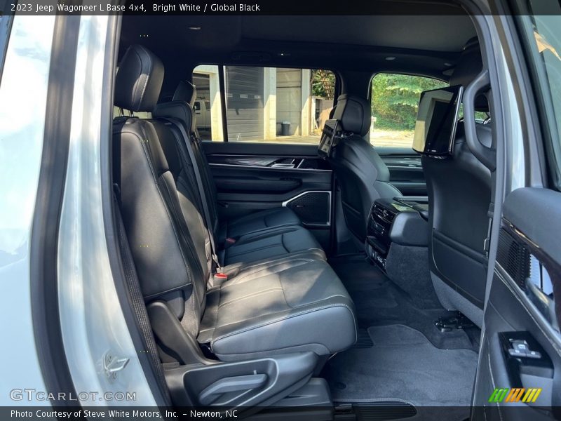 Bright White / Global Black 2023 Jeep Wagoneer L Base 4x4