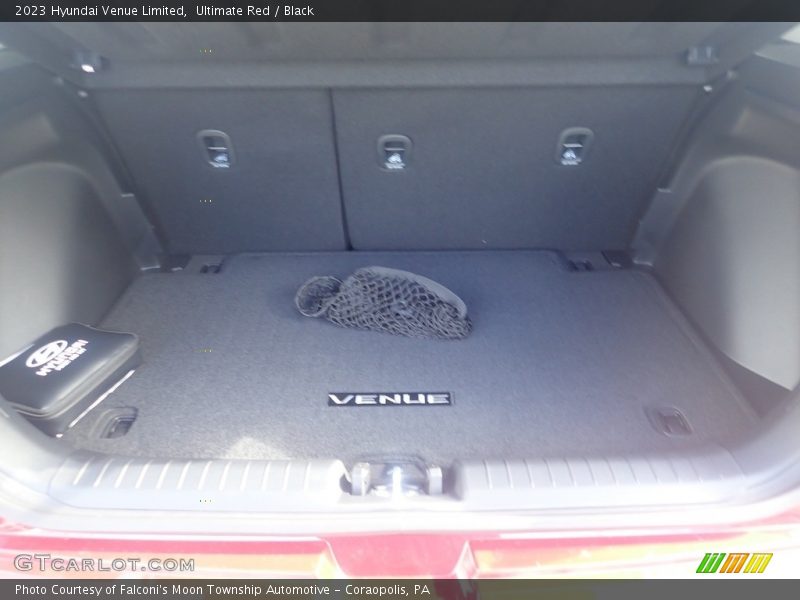 Ultimate Red / Black 2023 Hyundai Venue Limited