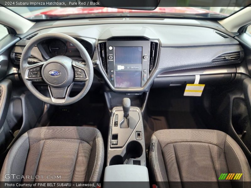  2024 Impreza Hatchback Black Interior