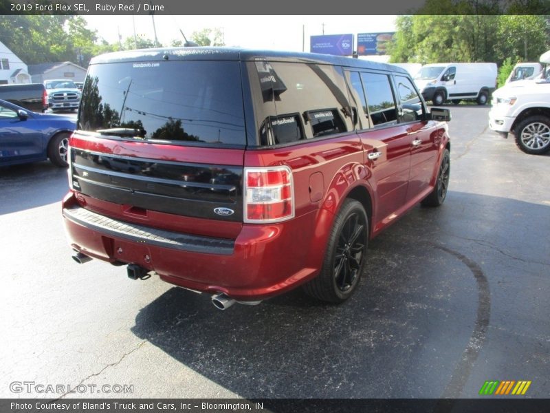 Ruby Red / Dune 2019 Ford Flex SEL