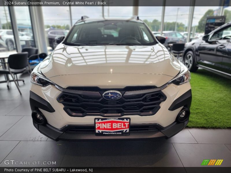 Crystal White Pearl / Black 2024 Subaru Crosstrek Premium