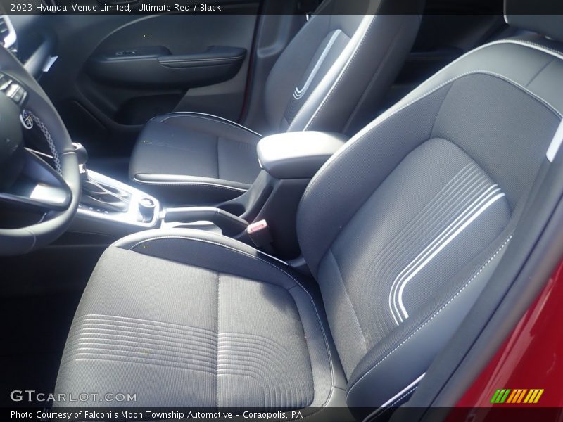 Ultimate Red / Black 2023 Hyundai Venue Limited