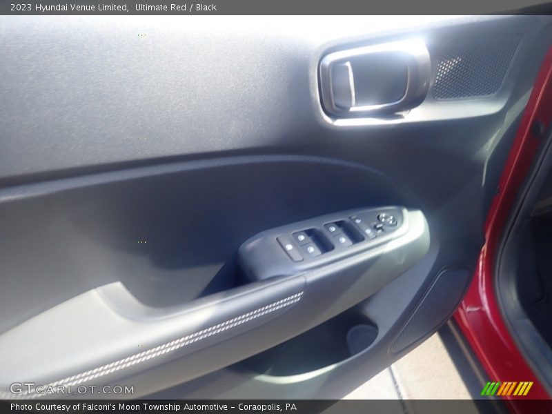 Ultimate Red / Black 2023 Hyundai Venue Limited