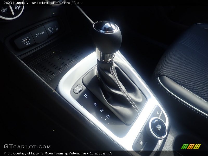 Ultimate Red / Black 2023 Hyundai Venue Limited