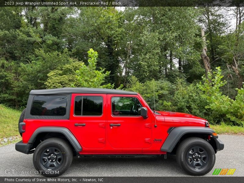  2023 Wrangler Unlimited Sport 4x4 Firecracker Red