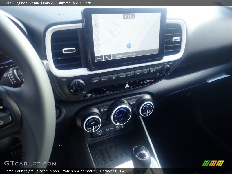 Ultimate Red / Black 2023 Hyundai Venue Limited