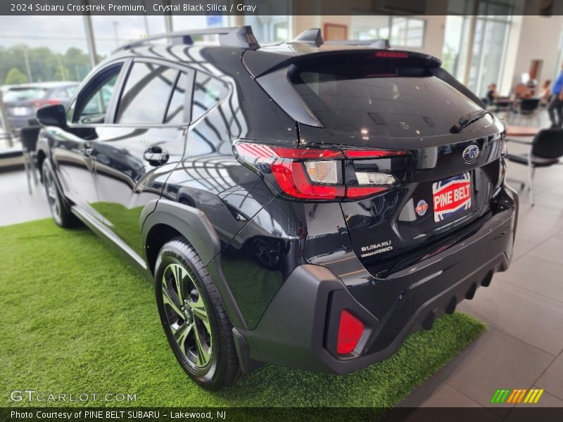 Crystal Black Silica / Gray 2024 Subaru Crosstrek Premium