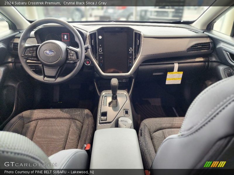 Crystal Black Silica / Gray 2024 Subaru Crosstrek Premium