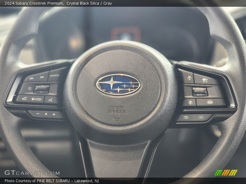 Crystal Black Silica / Gray 2024 Subaru Crosstrek Premium