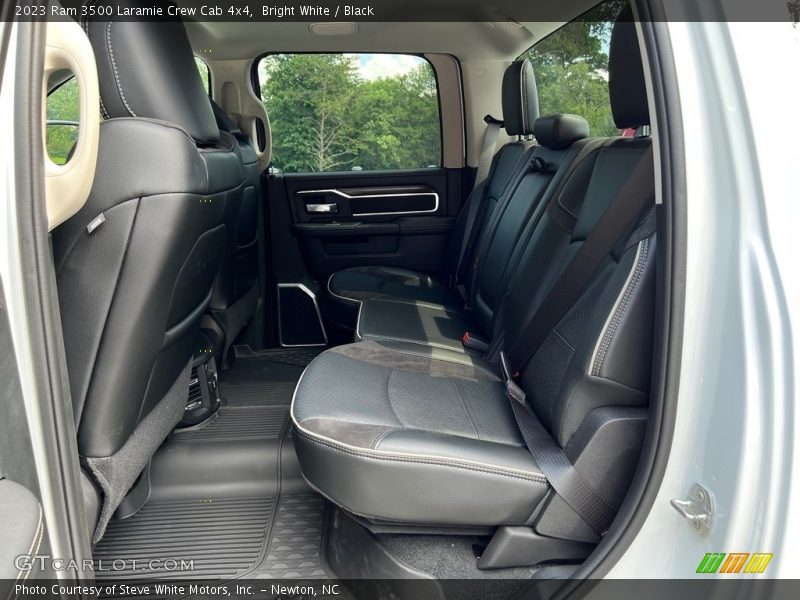 Rear Seat of 2023 3500 Laramie Crew Cab 4x4