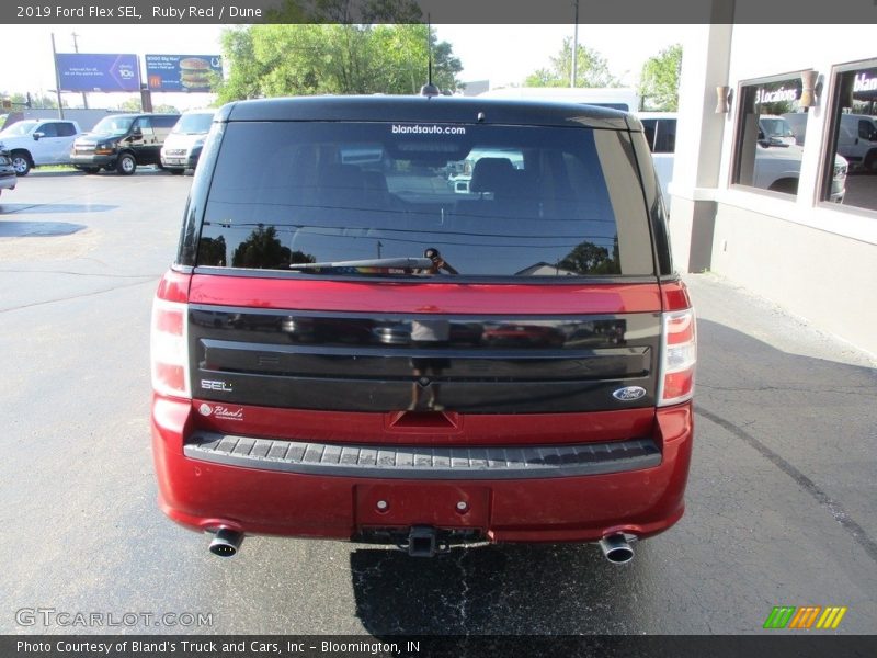Ruby Red / Dune 2019 Ford Flex SEL