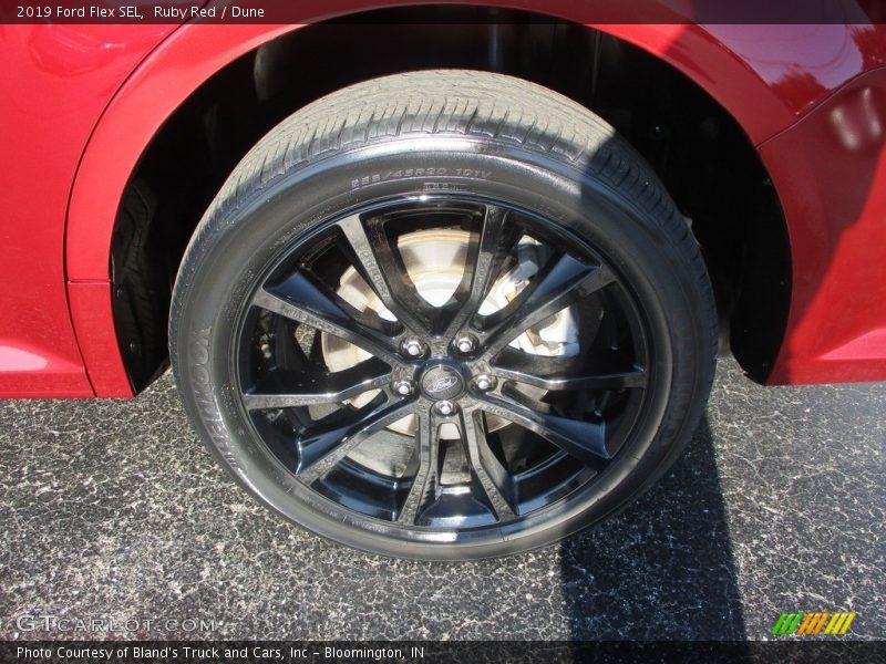 Ruby Red / Dune 2019 Ford Flex SEL