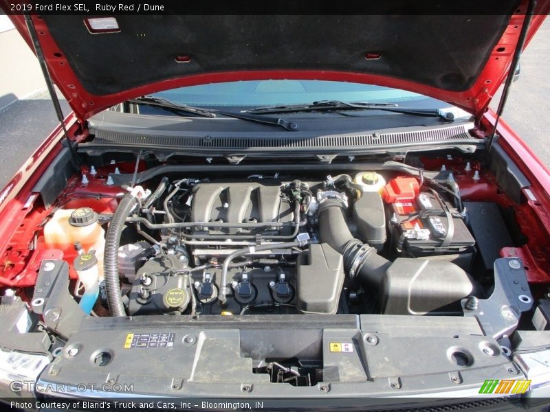 Ruby Red / Dune 2019 Ford Flex SEL