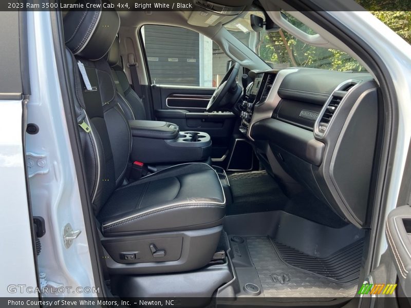 Front Seat of 2023 3500 Laramie Crew Cab 4x4