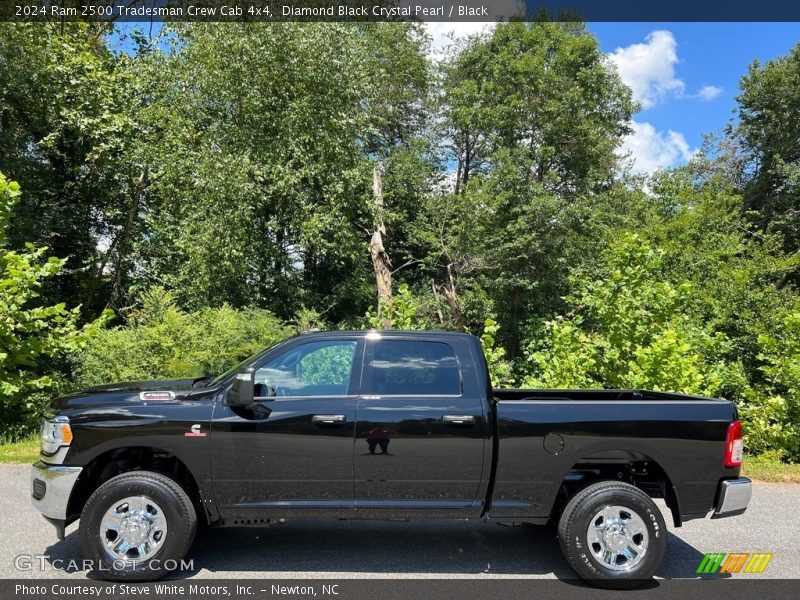  2024 2500 Tradesman Crew Cab 4x4 Diamond Black Crystal Pearl