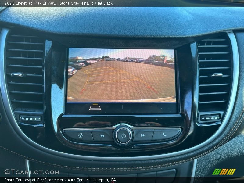 Stone Gray Metallic / Jet Black 2021 Chevrolet Trax LT AWD