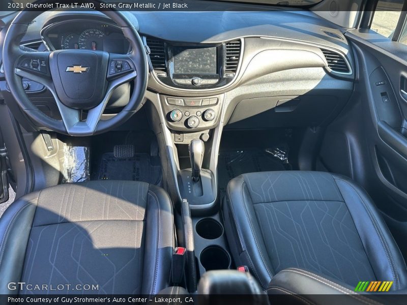 Stone Gray Metallic / Jet Black 2021 Chevrolet Trax LT AWD