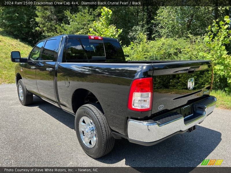 Diamond Black Crystal Pearl / Black 2024 Ram 2500 Tradesman Crew Cab 4x4