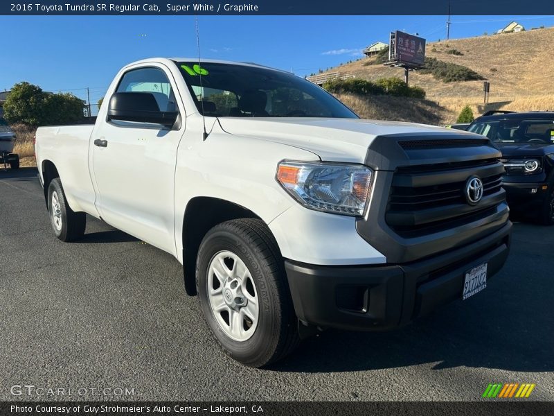  2016 Tundra SR Regular Cab Super White