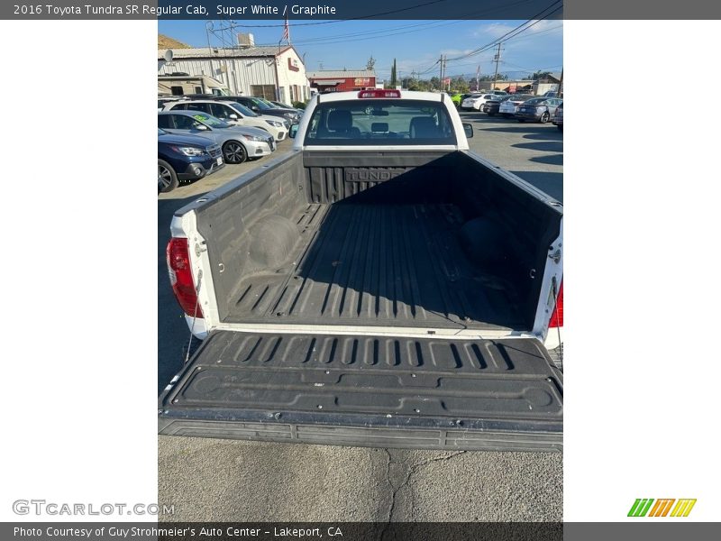 Super White / Graphite 2016 Toyota Tundra SR Regular Cab