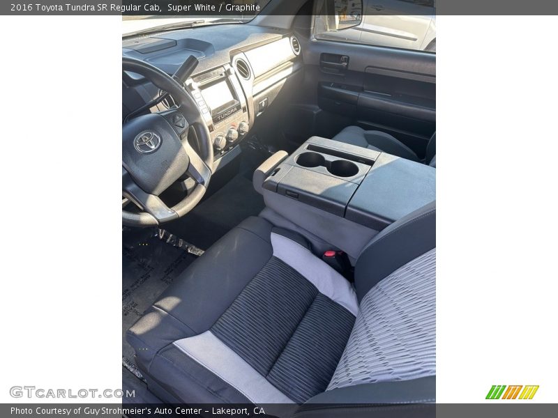 Super White / Graphite 2016 Toyota Tundra SR Regular Cab